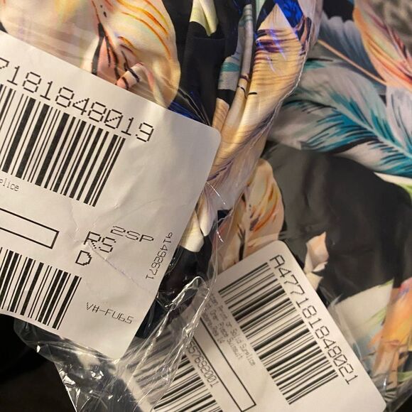 Jantzen Maillot One Pc Swimsuit Black Cabana Sz 14 - Picture 5 of 5